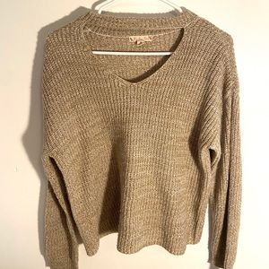 Cut Out Sweater